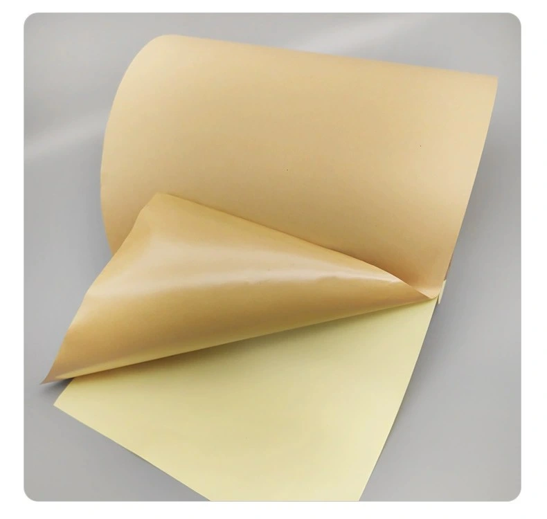 Manufacturers Direct Sales of Kraft Paper Roll Label Sticker Material