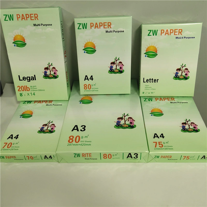 Copy Paper A4 70g 80g White Copy Paper 500 Sheets a Pack Office A4 Printing Paper