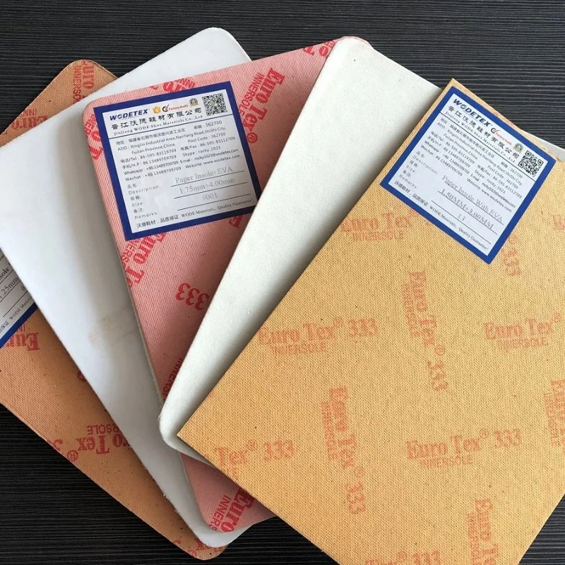 High Quality Paper Insole Board with EVA for Shoe Material