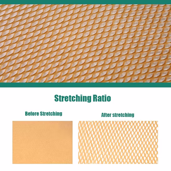 Customized Size Packaging Protective Cushioning Roll Kraft Honeycomb Wrapping Paper