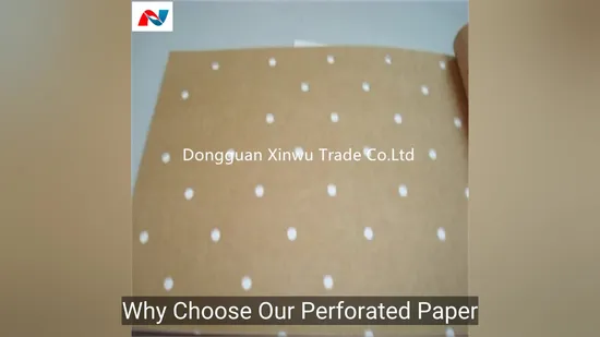 80GSM Perforated Kraft Paper for Automatic Cutting Machine 