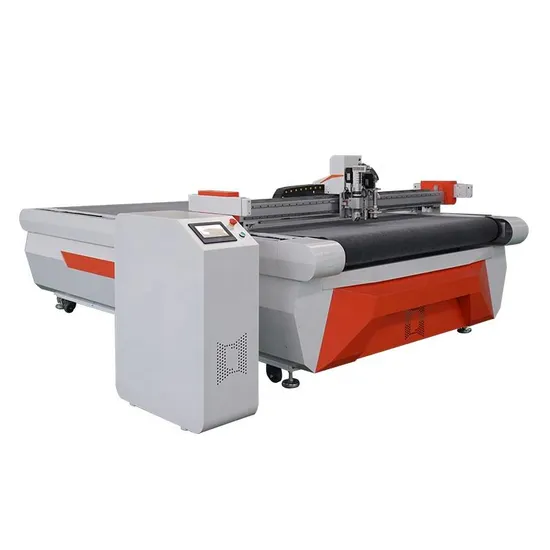 China Jinan CNC Oscillating Tangential Knife Cutting Machine Plotter with Textile Fabric Cloth Machine 