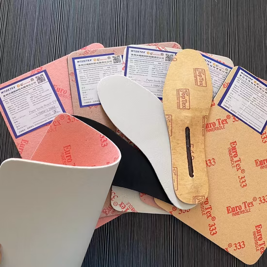 High Quality Paper Insole Board with EVA for Shoe Material