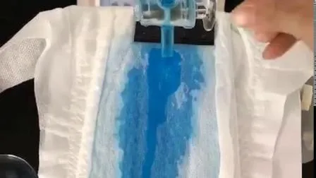 Hydrophilic Hot Air Through Nonwoven Topsheet 