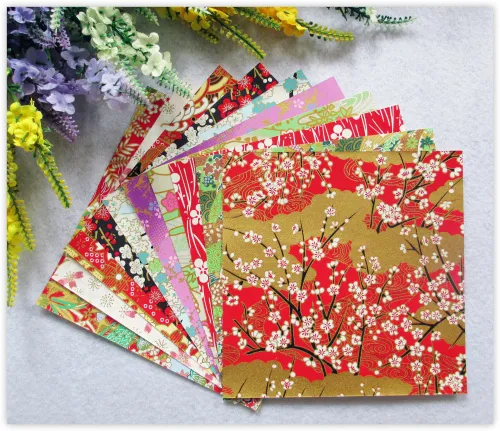 Craft Scrapbook Washi Gift Wrapping Paper Printed Paper Yuzen Paper Manufacturer Origami Paper 
