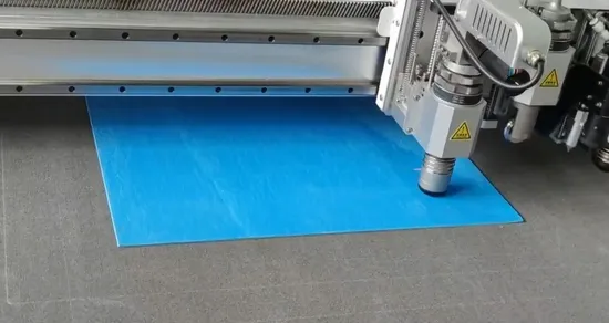 CNC Oscillating Round Knife Cutting Machine Tablet Flatbed Plotter Leather Fabric Oscillating Cutting 
