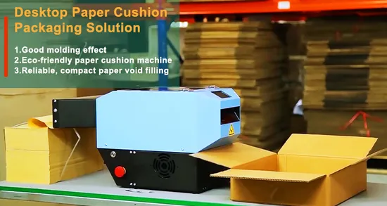 Protection Easy to Operation Filling Automatic Packaging Void Pad Cushion Kraft Paper 