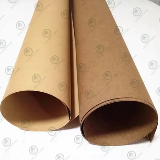 FSC Certificate Brown Recycled Kraft Test Liner Paper in Roll
