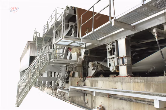 Automatic Fourdrinier Wire Haiyang Pencil Tissue Cutting Craft Paper Making Machine ODM