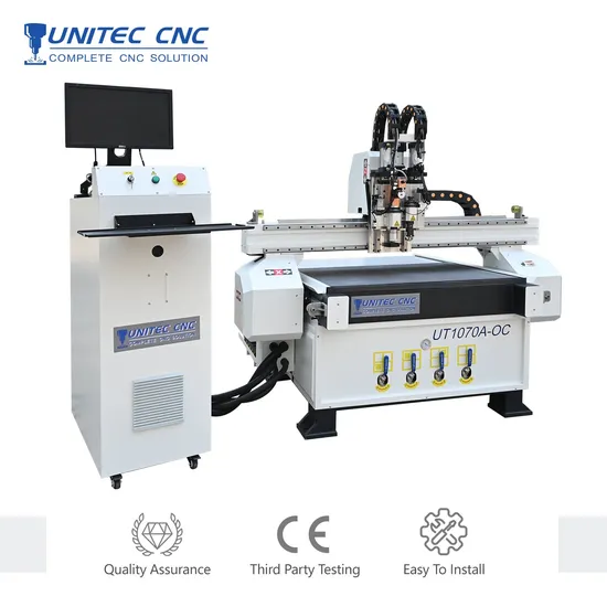 Unitec Factory 1070 Digital Plotter Carton Honeycomb Board Corrugated Package CNC Cutting Machine with Oscillating Knife Crease Wheel 