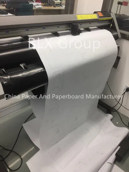 Uncoated CAD Plotter Pattern Offset Paper for Garments 