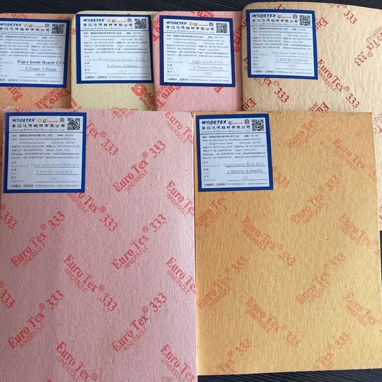 High Quality Paper Insole Board with EVA Cellulose Insole Laminated with EVA Foam