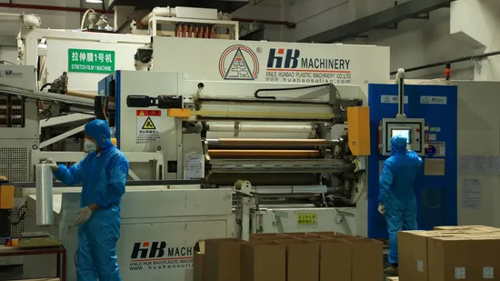PE Protective Stretch Film Outstanding Transparency Durable Protection Pallet Wrapping Performance 