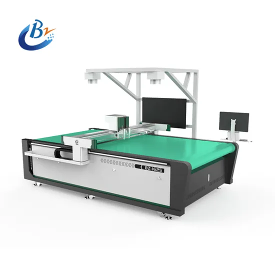 Factory Direct Sale CNC Automatic Flatbed Oscillating Knife Plotter for Cutting Leather Pattern Sample 